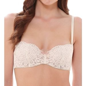 B.Tempt'd 34C Ciao Bella Balconette Bra, Ivory White, Lace, NWOTCondition: e